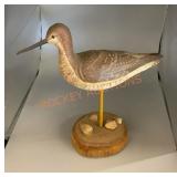 Signed yellow legs, shorebird by Charlie Parsons,