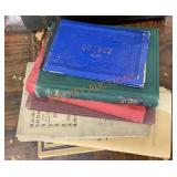 Antique book lot