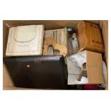 Misc. household goods box lot