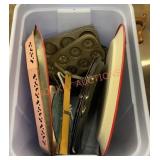 Misc. kitchenware tote lot