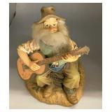 Singing hillbilly statue