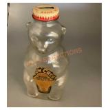 Vintage Snowcrest, bear bank with lid