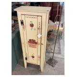 Hand-painted, small wooden pantry