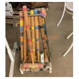 Vintage croquet set