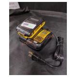 DeWalt 20V 2Ah Battery and Charger Combo