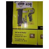 Ryobi 18V 18Ga. Brad Nailer