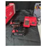 Milwaukee M18 charger and 2 3 ah batteries