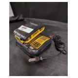 DeWalt 20V 2Ah Battery and Charger Combo