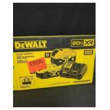 DeWalt 20V 4+6Ah Batteries and Charger Combo