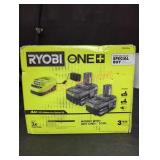 Ryobi 40V 4Ah Batteries and Charger Combo