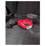 Milwaukee M12 4 ah battery and charger combo