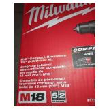 Milwaukee 18V Compact Brushless ï¿½" Drill/Driver