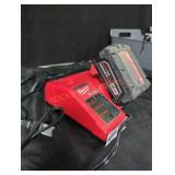 Milwaukee M18 5 ah battery and charger combo