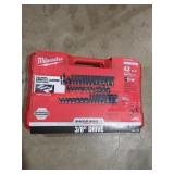 Milwaukee 3/8" drive 43 piece kit new