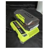 Ryobi 40V 4Ah Battery and Charger Combo