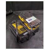 DeWalt 20V 2Ah Batteries and Charger Combo