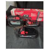 Milwaukee 3 batteries 1 12 ah, and 2 3 ah