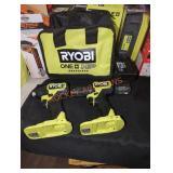 RYOBI Compact ï¿½" Drill and Impact Driver Kit