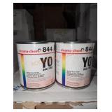 Chroma-chem Yellow Iron Oxide 32oz Paint, 2pk