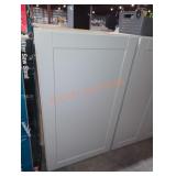 24" W x 13" D x 41" H gray wall cabinet