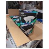 4 boxes of Feit electric 90 watt led flood bulbs