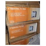 Thomas & Betts 4" Square Electrical Box, Full Box
