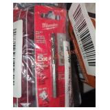 10 Milwaukee 1/4" pilot bits