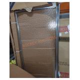 Coastal Framed Hinged 64" Shower Door