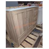 42"Wï¿½19"Dï¿½35"H Wood Bathroom Vanity