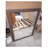 Glacier Bay 24"W  x .7" D x 31" H mirror silver