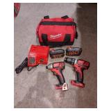 Milwaukee M18 2 Tool Combo Kit