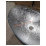 Partially Glass Sink