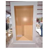 33"Wï¿½24"Dï¿½72"H Gray Standalone Cabinet