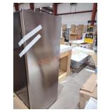 Vissani 6.9 cu ft upright freezer stainless steel