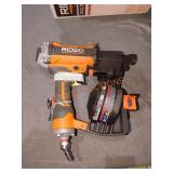RIDGID Pneumatic 15 Deg. 1ï¿½" Coil Roofing Nailer