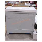 Glacier Bay 36"W x 19"D x 34"H Single Bath Vanity