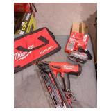 Milwaukee cordless 15GA gen ll Angled Finish