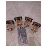 Hampton Bay LED Outdoor Solar Path Light (4-Pack)