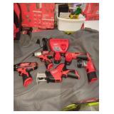 Milwaukee M12 5 tool combo with battery & charger