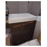 24" x 16" x 30"  bathroom vanity sink