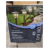 Hampton Bay 4 pack LED pathway lights