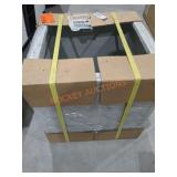 Outdoor flower pot square 16" x 16" x 16" concrete