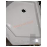 38" Neo Angle Shower Base