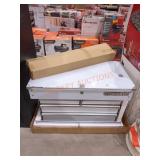 Husky 33 in. 4-Drawer Stainless Steel Mechanics