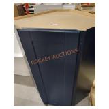 Corner Cabinet with door 34" W x 42" H x 23" D,