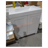 30.5" x 18" White Sink