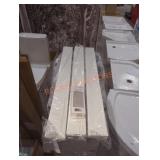 White cabinet replacement boards and touch up kit