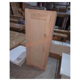 12" W x 12" D x 30" H unfinished wall cabinet