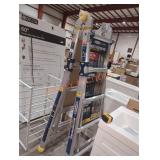Werner multi position pro ladder 375 lbs max