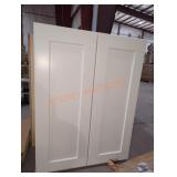 27"Wï¿½12"Wï¿½36"H White Wall Cabinet